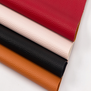 1.2Mm Lychee PU Da Tổng Hợp Da Tổng Hợp Emboss Để Làm Túi - Product Image 3