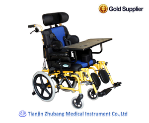 Tianjin 4 ruedas económico Manual usado Silla de Ruedas Ligera para los niños - Product Image 3