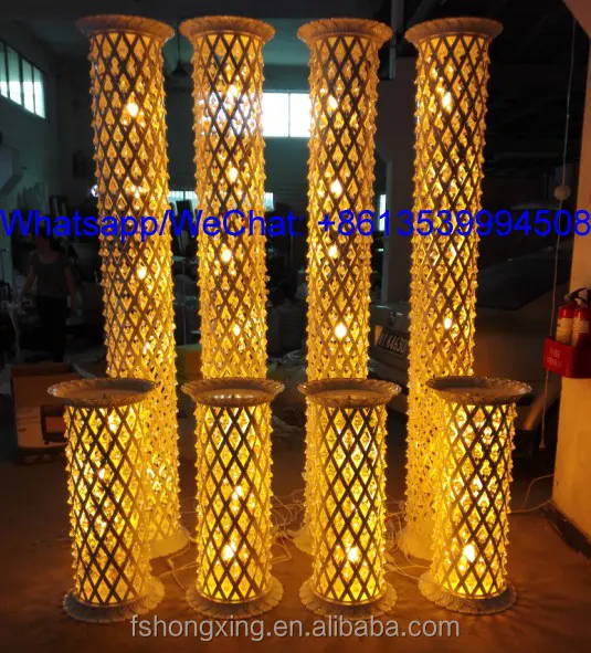 2020 hot sale white indian wedding mandap pillars for weddings decorate