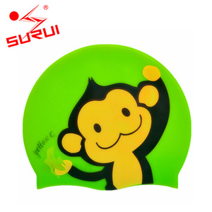 <span class=keywords><strong>Batman</strong></span> animales divertidos niños gorros de natación de silicona - Product Image 4