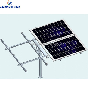 ขาตั้งเสาเหล็กขนาดใหญ่สำหรับติดตั้งแผงโซลาร์เซลล์ พร้อมขายึด - Product Image 3