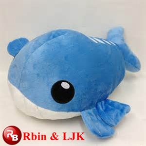 Personalizar el diseño del oem! Ballena azul de peluche animal ballena azul de peluche de juguete - Product Image 1