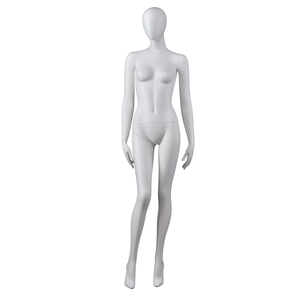 Clothing fitting shop lifestyle fashionable dressed woman model poses mannequins mould display