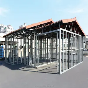 Projeto truss telhado de aço estrutura de aço do metal do parafuso prisioneiro