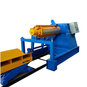 Automatische 5t Hydraulic Decoiler Lieferant Abwickel maschine