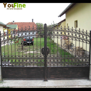 Compre Puerta Metálica de Hierro Forjado de China - Product Image 5