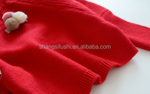 de Invierno últimas patrones que hacen punto <span class=keywords><strong>el</strong></span> suéter de los niños, muchachas de la manga larga de dos piezas suéter vestido - Product Image 4