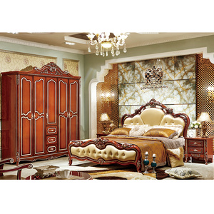 <span class=keywords><strong>Letto</strong></span> matrimoniale di lusso in stile europeo francese, design moderno, rivestimento in pelle, testiera morbida, <span class=keywords><strong>letto</strong></span> <span class=keywords><strong>a</strong></span> parete in legno - Product Image 4