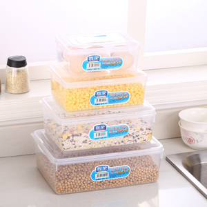 Récipients hermétiques transparents multifonctionnels personnalisés pour aliments frais Boîte <span class=keywords><strong>de</strong></span> <span class=keywords><strong>rangement</strong></span> en <span class=keywords><strong>plastique</strong></span> pour aliments <span class=keywords><strong>de</strong></span> cuisine - Product Image 5