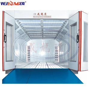 Cabine de peinture à pulvérisation à base d'eau WLD Cabines de peinture à pulvérisation automatique Cabine de peinture automobile avec sécheuse - Product Image 1