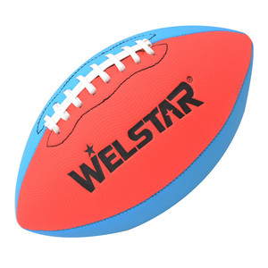 Phong Cách Mới Bọt PVC Máy Khâu Màu Sắc Tươi Sáng Bãi Biển PVC Bóng Đá Mỹ - Product Image 1