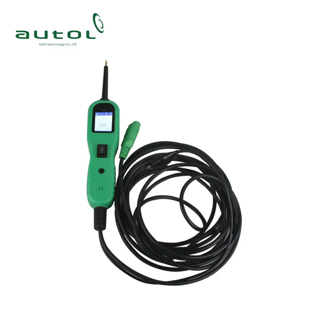 YD208 Mobil Listrik Sirkuit Tester Otomotif Alat Auto 12V-24V Tegangan Power Probe Sama Seperti Autel Powerscan PS100