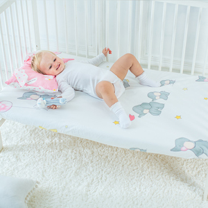 A salvo de la sección delgada de verano vivero <span class=keywords><strong>cuna</strong></span> ropa de cama bebé de 100% algodón orgánico hoja de <span class=keywords><strong>cuna</strong></span> - Product Image 4