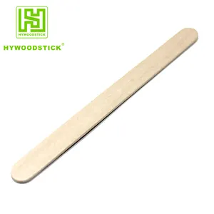 Bâtonnets pour crème glacée jetables en bois de bambou, 114mm, bambou, rond, marque de chine