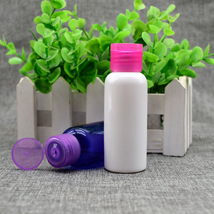 100 ml hổ phách màu xanh clear white chai nhựa PET với flip cap nhà sản xuất - Product Image 5