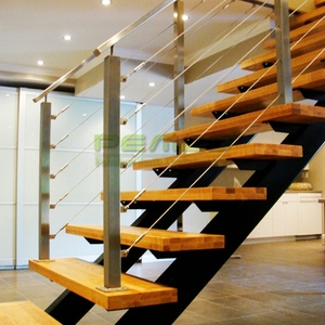 Personalizado 304 de acero inoxidable 316 balaustrada barandilla Barandilla de escalera diseños <span class=keywords><strong>terraza</strong></span> barandilla - Product Image 1