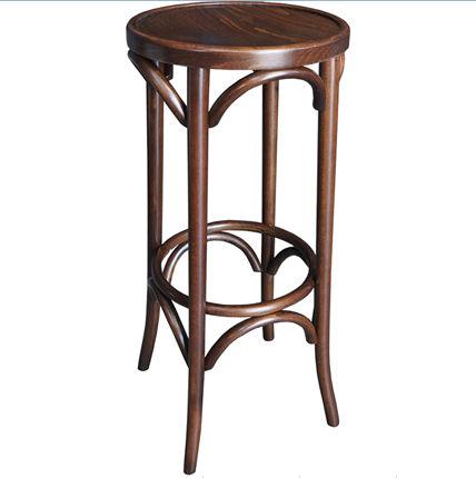 Comercial, de madera curvada thonet taburete de bar