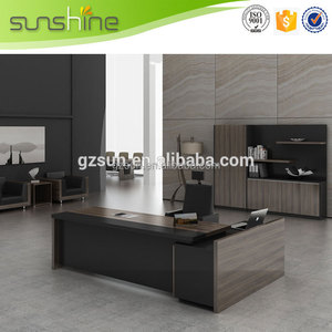 Ys13 soleil moderne bureau exécutif ceo bureau bureau mobilier de bureau réception - Product Image 4