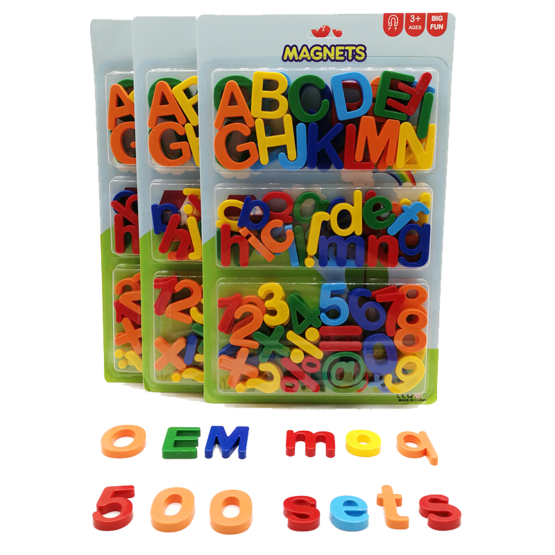 79 Números Y Letras Magnéticas Coloridas – Alfabeto ABC Y Números 0-9, Juguete Educativo Para Niños 3-12 Años