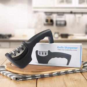 Sharpener Knife Made in Usa Making Knifes <strong>Sharpening</strong> 3 Step Kitchen Knife Sharpener