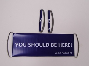 <span class=keywords><strong>Banner</strong></span> de desplazamiento a mano personalizado Fan <span class=keywords><strong>Roller</strong></span> Cheering Banners personalizados - Product Image 3