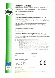 Xinxiang FYBS CE frac arena giratoria pantalla tamiz <span class=keywords><strong>shaker</strong></span> - Product Image 2