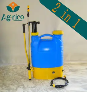 Kobold agrícola 16L batería de plástico y pulverizador manual weedicide 2 en 1