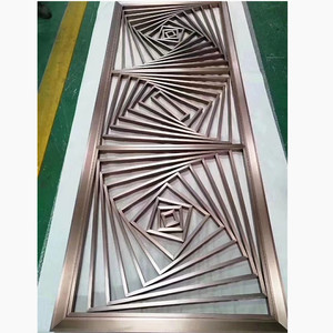 Moderne Raumteiler aus Aluminiumlegierung mit Anpassbarer Größe/Farbe/Dicke Kostengünstig für den Außenbereich - Product Image 3