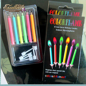 Candele Magiche Colorate per Decorazione Torte <span class=keywords><strong>di</strong></span> <span class=keywords><strong>Compleanno</strong></span>, Non Tossiche, per Celebrazioni Pasquali e del Ramadan, Senza Profumo, in Paraffina - Product Image 5
