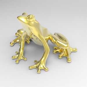 OEM Sculpture En Acier Inoxydable En Plein Air En Métal Animal Grenouille En Acier Inoxydable Sculpture - Product Image 4