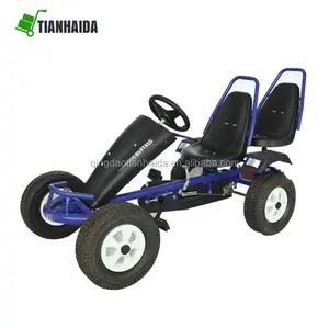 China cómodo patio doble asiento pedal kart