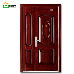 Porta di Sicurezza Esterna in Acciaio <span class=keywords><strong>Doppia</strong></span> Ignifuga Commerciale in Metallo Singola e Mezza Porta - Product Image 5