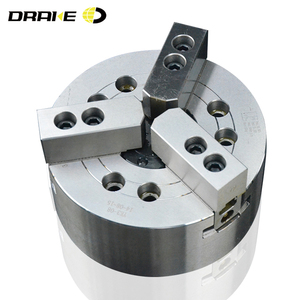 6 "điện 2 hàm Lathe Chuck 1.5x60 + Hàm mềm - Product Image 1