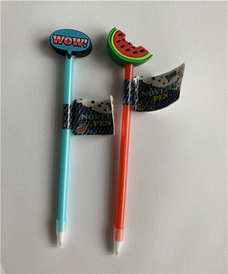 <span class=keywords><strong>Kawaii</strong></span> personnalisé motifs toper <span class=keywords><strong>crayon</strong></span> <span class=keywords><strong>crayon</strong></span> drôle avec capuchon - Product Image 2