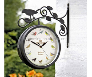 Horloge décorative double face pour la maison, horloge murale extérieure, horloge de rue - Product Image 5