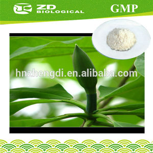 A base de hierbas extractos de corteza de magnolia extracto 98% honokiol y magnolol para el asma - Product Image 1