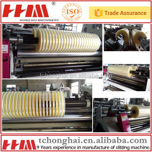 Papier de masquage de sécurité à haute efficacité/<span class=keywords><strong>film</strong></span> de libération/ABS /<span class=keywords><strong>PI</strong></span>/PVC Machine de rebobinage de refendage - Product Image 5