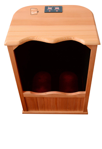 غرفة بخار خشبية تعمل بالأشعة تحت الحمراء البعيدة للراحة - Product Image 5