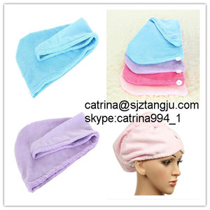 Sèche-<span class=keywords><strong>cheveux</strong></span> en <span class=keywords><strong>microfibre</strong></span> blanc, 35*70, ml, sèche <span class=keywords><strong>cheveux</strong></span>, chapeau enroulé, Turban, serviettes - Product Image 5