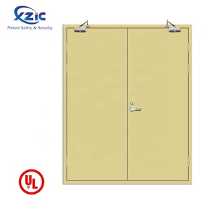 Último diseño y puerta blindada de acero resistente al fuego de alta calidad - Product Image 4