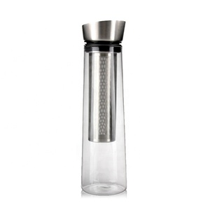 <span class=keywords><strong>Carafe</strong></span> en verre <span class=keywords><strong>pour</strong></span> thé glacé et café <span class=keywords><strong>froid</strong></span>, avec filtre infuseur en acier inoxydable amovible, vente en gros - Product Image 5
