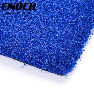 ENOCH Blue hockey su erba di colore artificiale cricket golf turf cesped sintetico Pasto artificiale