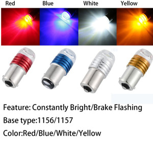 Bombillas LED 3D 9SMD 1156 BA15S 1157 <span class=keywords><strong>BAY15D</strong></span> P21/5W 2835 12V Blancas, Rojas y Amarillas, Luz Estroboscópica, Direccional, de Reversa, de Freno - Product Image 5
