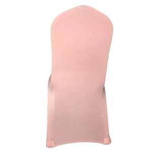 <span class=keywords><strong>Coprisedia</strong></span> universale in spandex <span class=keywords><strong>rosa</strong></span> oro antico, resistente, lavabile, stile semplice, per matrimoni - Product Image 3