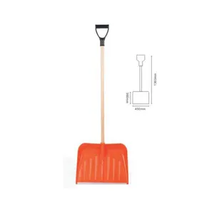 PP material blade strong snow shovel