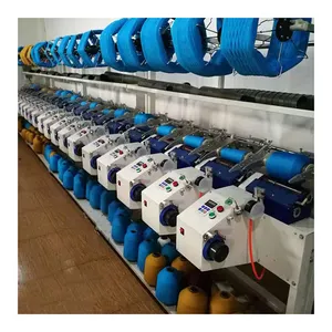 High productivity automatic yarn cone to hank winding machine for chemical fiber