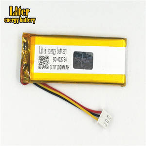 Connector 1,25-<span class=keywords><strong>3</strong></span> p <span class=keywords><strong>3</strong></span>,7 V 402764 403065 1000 mAh LiPo battery for portable USB stick - Product Image 1