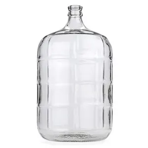 3Gallon Glass Wine bottle Home Brew Wine Equipment Fermenter Sealed Glass Carboy Homebrew Beer Making