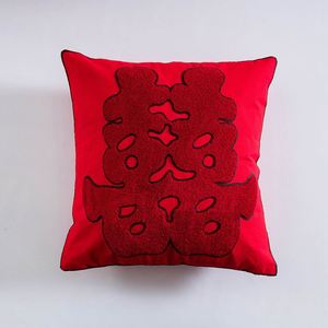 Fundas de Cojín de 18x18, Tela Satén Estampada, Tela Satén con Estampado Floral - Product Image 4