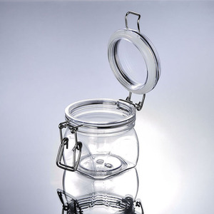 PET Rõ Ràng Kín Nhựa Mỹ Phẩm <span class=keywords><strong>Container</strong></span> Jar - Product Image 2